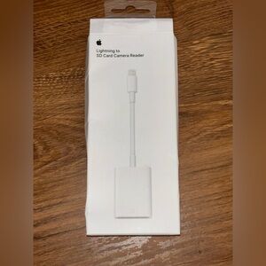 Apple Lightning to SD Card Camera Reader - White